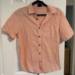 Patagonia Pink Stripe Button Down Shirt